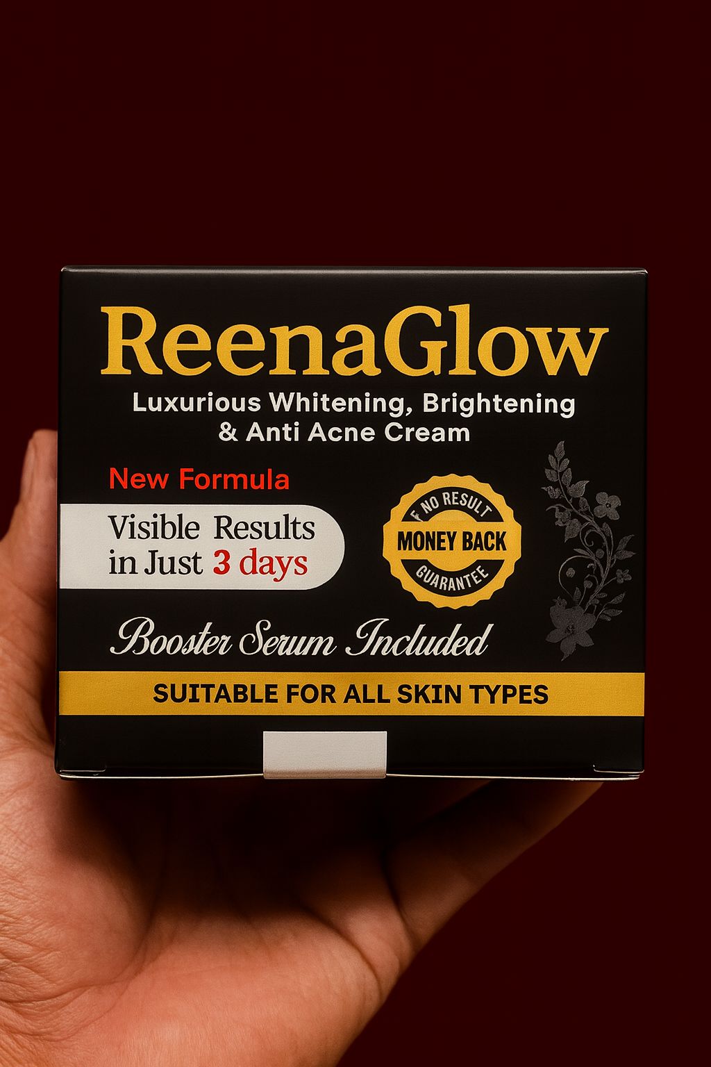 ReenaGlow (Whitening, Brightening and Anti-Acne Cream)