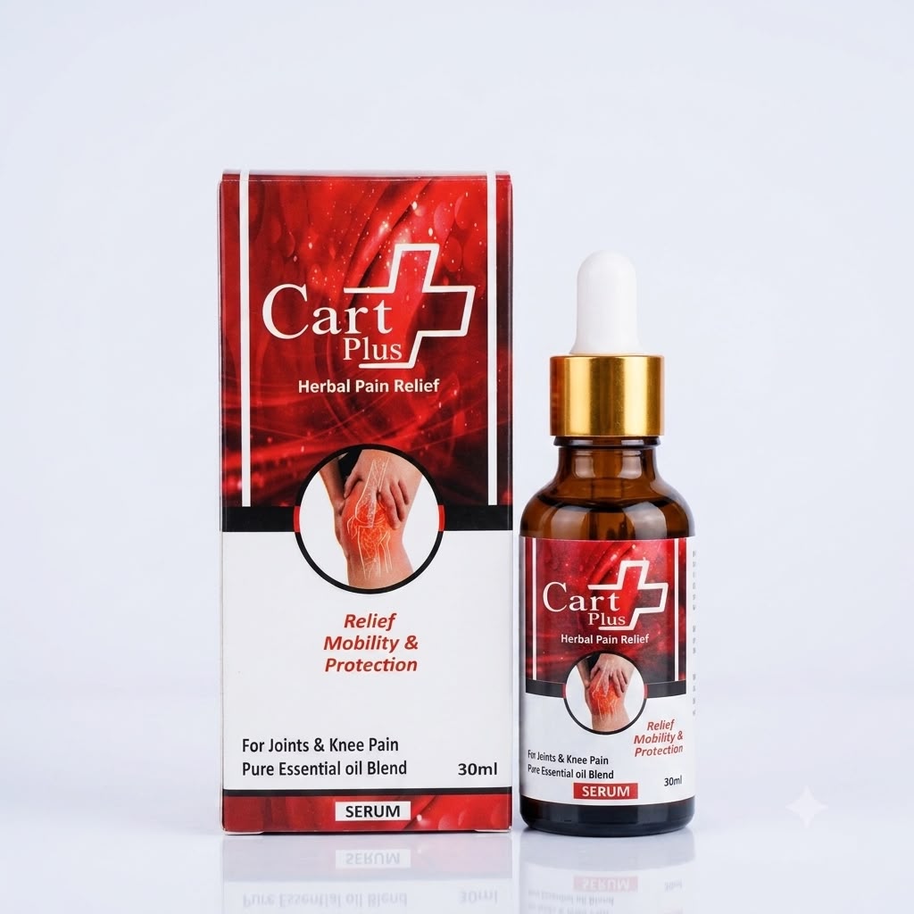 CartPlus Herbal Joint Pain Relief Massage Oil / Serum (30ml)