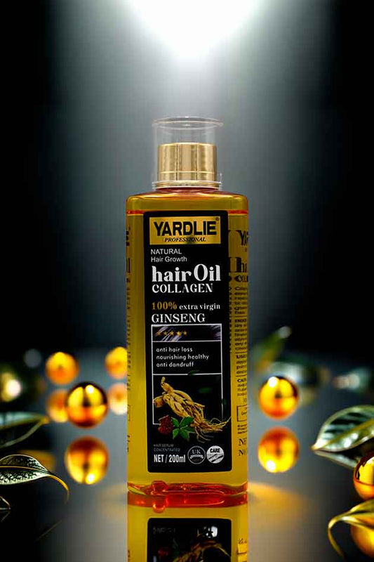Yardlie Concentrated Hair Growth Oil with 100% Extra Ginseng (200ml)